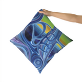 Making Tracks - Handmade Cushion